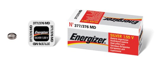 bateria srebrowa mini Energizer 377-376 / G4 / SR626SW